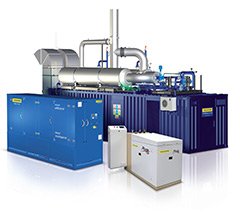 Когенерационные установки - природный газ